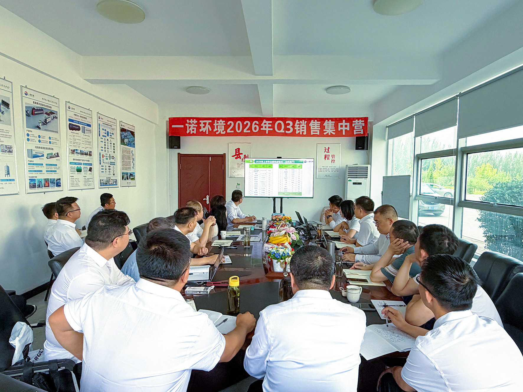 聚力精進，拓勢新程｜一諾環境 2026 年 Q3 銷售集中營圓滿收官